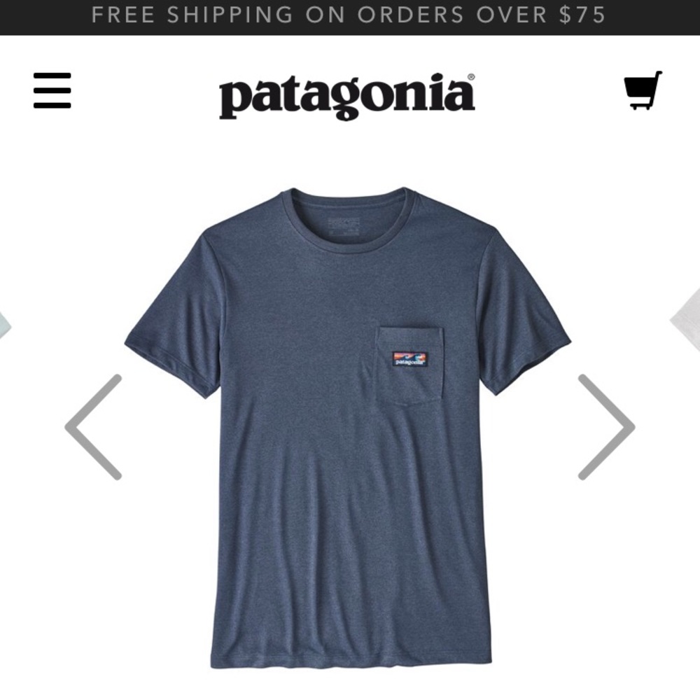 Patagonia hybrid pocket tee